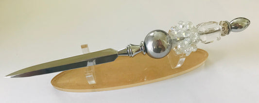"Clear as Day" Beaded Letter Opener